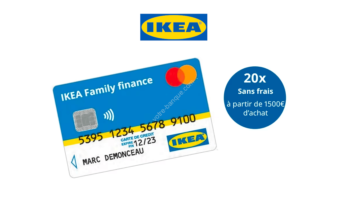 IKEA financement 20 fois sans frais : facilite vos achats