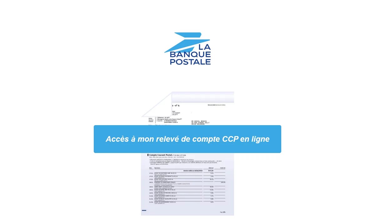 Comment Faire Pour Avoir Le Relevé Mensuel Ccp